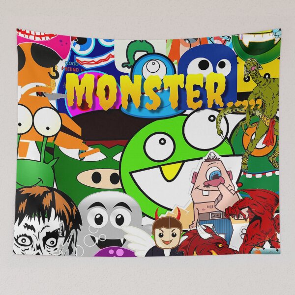 Item preview, Monster stickers cover designed and sold by ezsketch25.