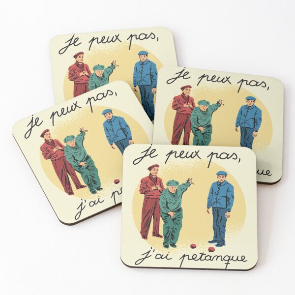 Item preview, French Petanque Vintage Retro designed and sold by TrendyWizard.
