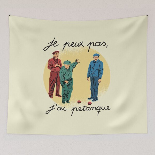 Item preview, French Petanque Vintage Retro designed and sold by TrendyWizard.