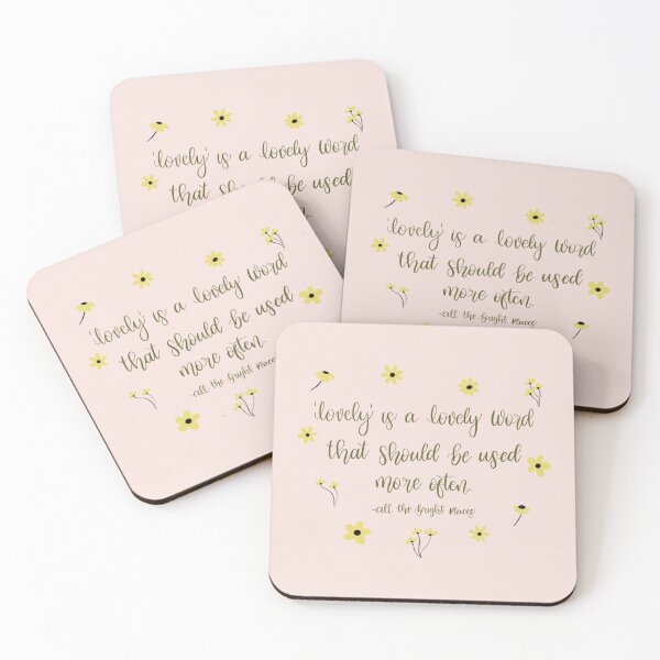 Item preview, Lovely is a Lovely Word designed and sold by julsann.