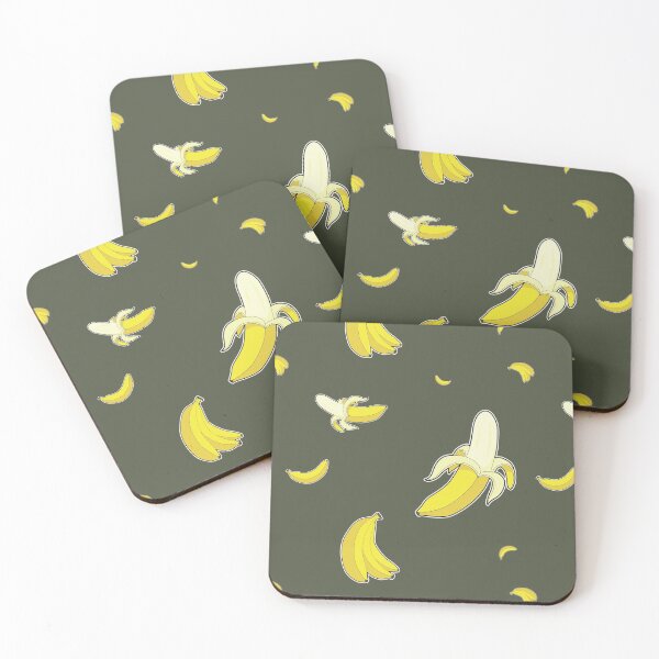 Item preview, Bananas on the Mind - Pattern on Army Green designed and sold by Kilo-KMD.