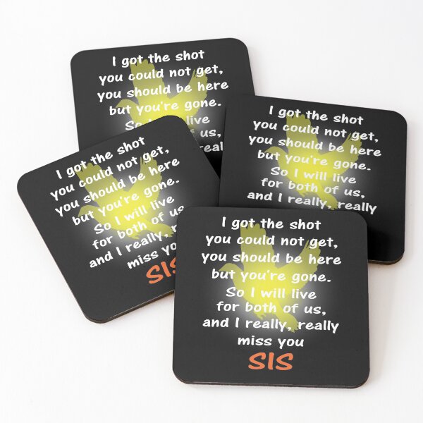 Item preview, I miss you sis white text designed and sold by StencilMyst ..