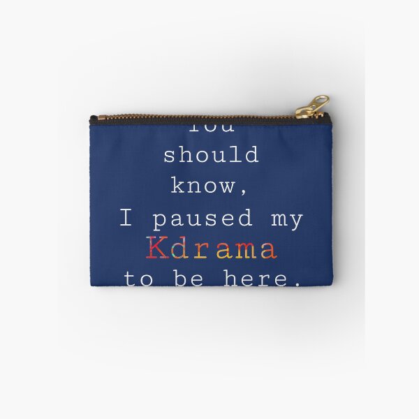 Item preview, Paused my Kdrama designed and sold by GeekyMisul.