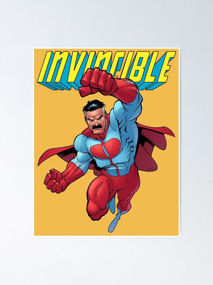 invincible, comic, robert kirkman, image comics,cover, superheroes,  guardians of the globe, Mark Grayson,Invincible, Nolan Grayson, Omni-Man,  Atom Eve, Poster for Sale by josram