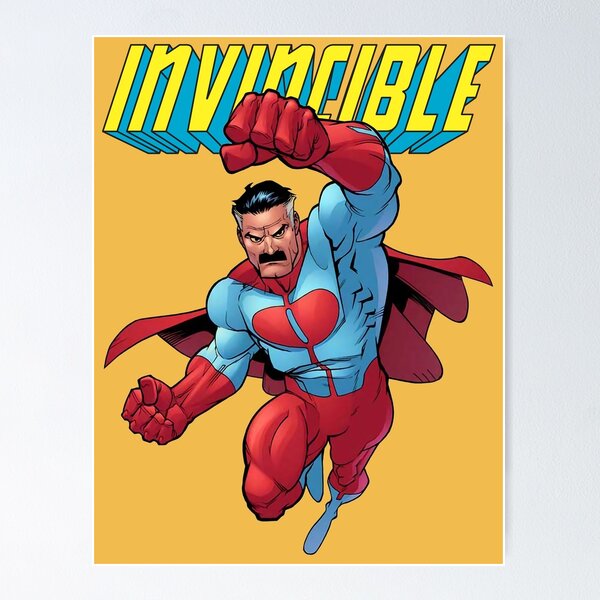 invincible,comic,robert kirkman,city,image  comics,cover,superheroes,guardians of the globe,mark grayson,nolan  grayson,omni man,atom eve Poster for Sale by josram