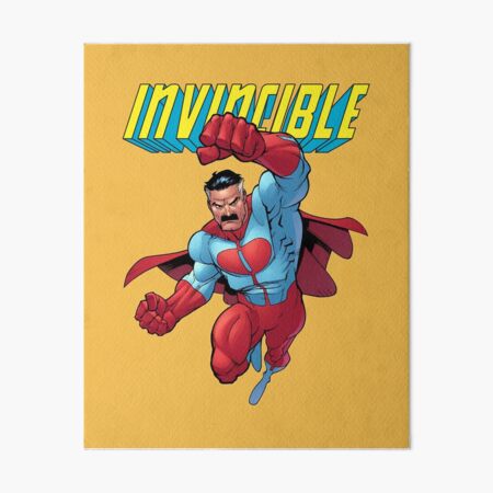 invincible,comic,robert kirkman,image comics,superheroes,guardians of the  globe,mark grayson,nolan grayson,omni man,atom eve Art Board Print for  Sale by josram