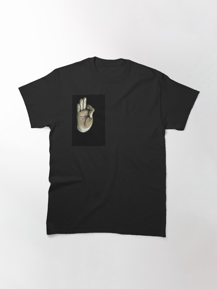 Alternate view of gesturing fearlessness & understanding Classic T-Shirt