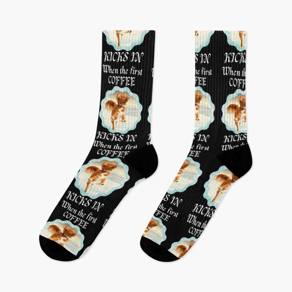 Item preview, When the First Coffee Kicks In designed and sold by CassieNash.
