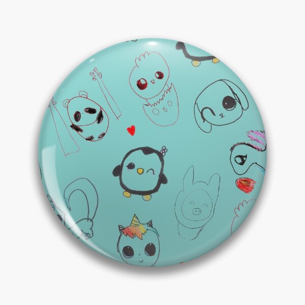 Item preview, Big Eyed Animal Pattern | by Riah designed and sold by Hello  Riah.