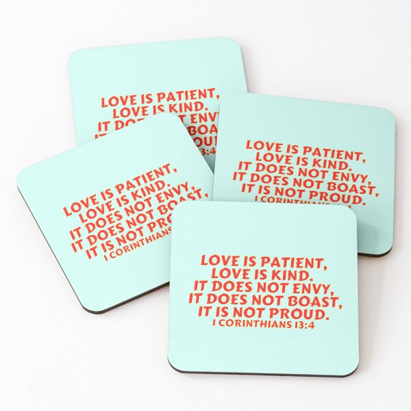 Item preview, Bible Verse 1 Corinthians 13:4 designed and sold by Prayingwarrior.