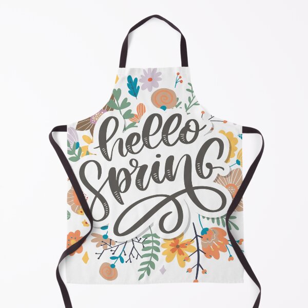 Item preview, Hello Spring - Hand drawn inspiration quote designed and sold by K-Boutiques.