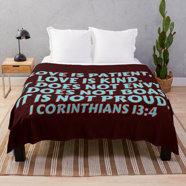 Item preview, Bible Verse 1 Corinthians 13:4 designed and sold by Prayingwarrior.