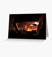 Taxi Greeting Card