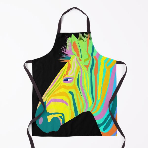 Item preview, Colorful zebra BooPooBeeDoo designed and sold by BooPooBeeDooArt.