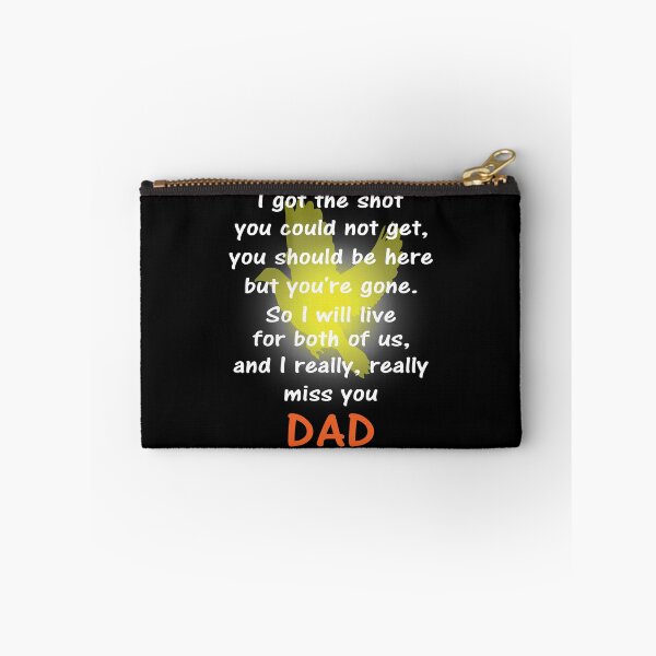 Item preview, I miss you dad white text designed and sold by StencilMyst ..