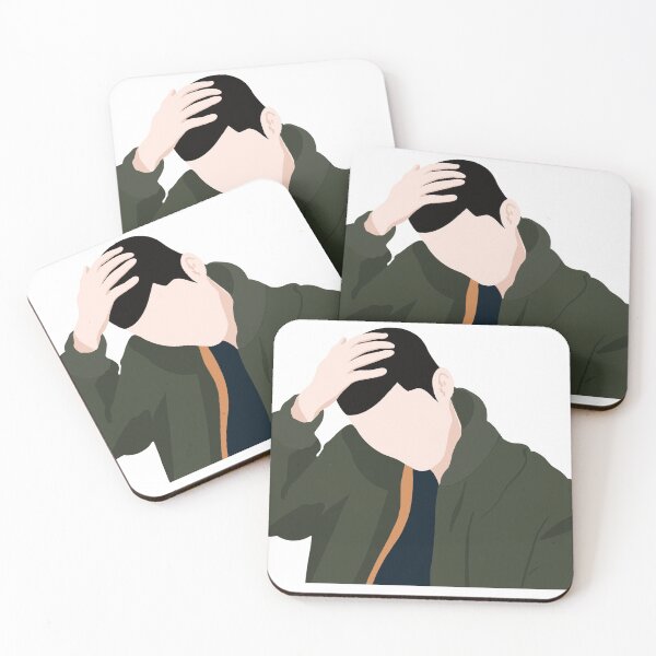 Item preview, Park Seo Joon as Park Saeroyi Itaewon Class Hand on Head Gesture designed and sold by WPrintMPalette.