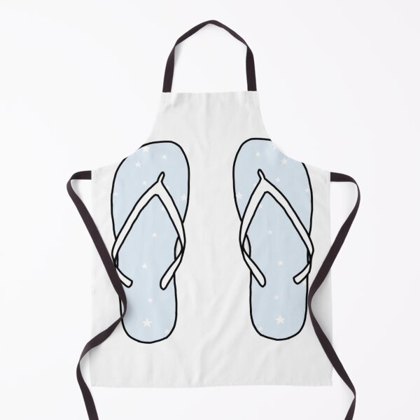 Item preview, Pastel Blue Flip Flop Sticker Pack designed and sold by kenzieestickers.