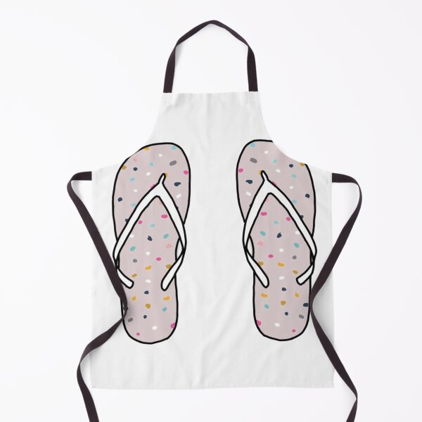 Item preview, Pastel Pink Polka Dot Flip Flop Sticker Pack designed and sold by kenzieestickers.