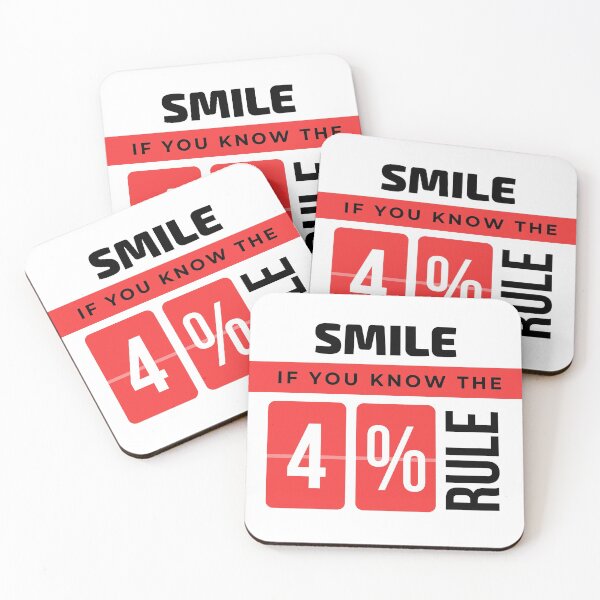 Item preview, Smile If You Know The 4% Rule designed and sold by g-raph.