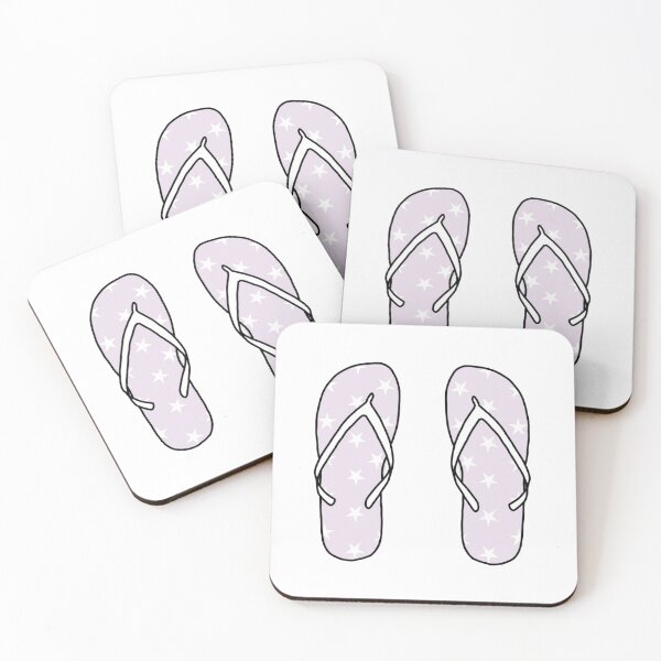 Item preview, Pastel Purple Flip Flop Sticker Pack designed and sold by kenzieestickers.