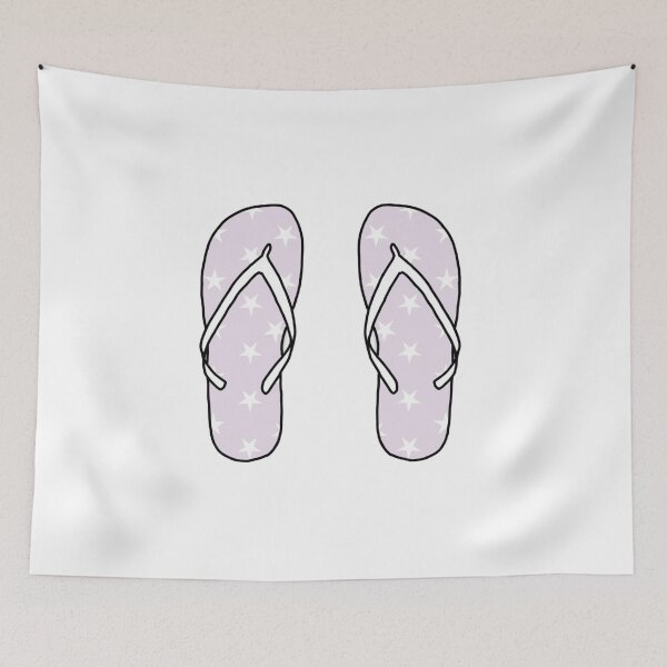 Item preview, Pastel Purple Flip Flop Sticker Pack designed and sold by kenzieestickers.
