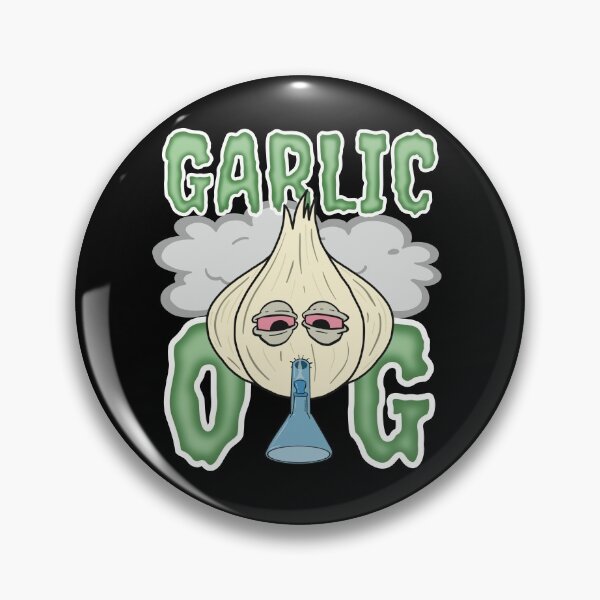 Item preview, Garlic OG Marijuana Strain - Weed Cannabis Stoner  designed and sold by YomeHayin.