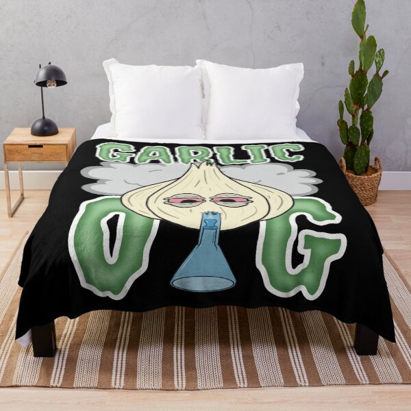 Item preview, Garlic OG Marijuana Strain - Weed Cannabis Stoner  designed and sold by YomeHayin.
