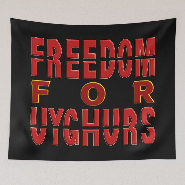 Item preview, FREEDOM FOR UYGHURS. designed and sold by Ralek.