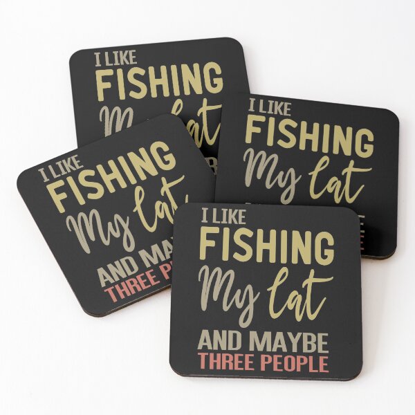 Item preview, I Like Fishing My Cat And Maybe Three People - Fishing With Cats designed and sold by ZAstore.