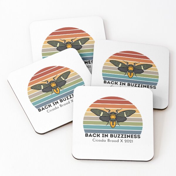 Item preview, Back In Buzziness Cicada Brood X 2021-Funny Insect lover Saying designed and sold by PIXEcompany.