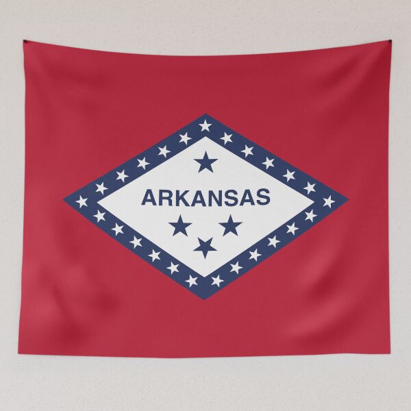 Item preview, The Arkansas Flag (State Flag of Arkansas) designed and sold by franklinprintco.