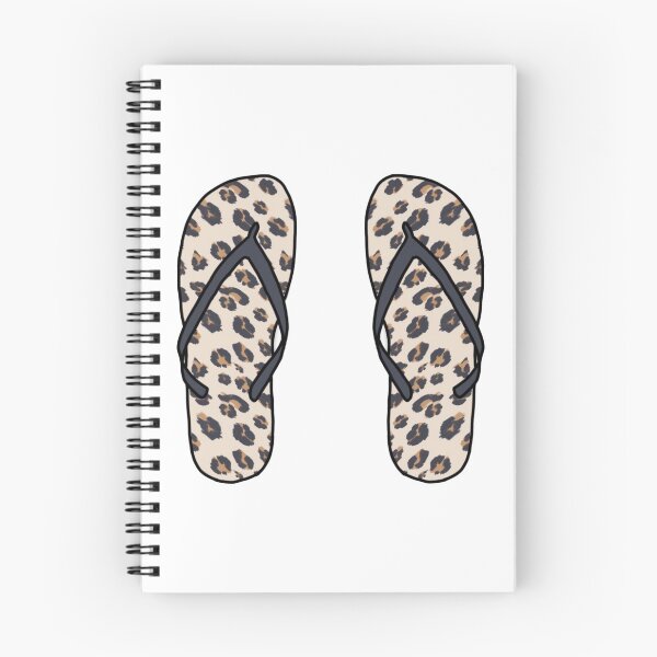 Item preview, Leopard Cheetah Print Flip Flop Sticker Pack designed and sold by kenzieestickers.