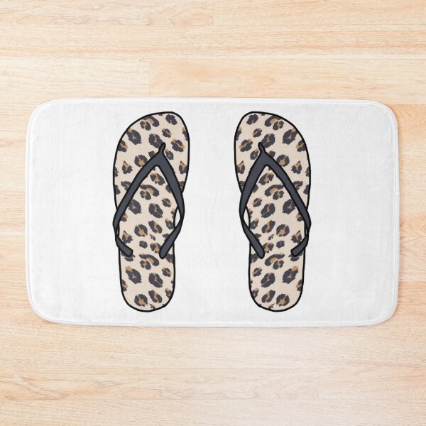 Item preview, Leopard Cheetah Print Flip Flop Sticker Pack designed and sold by kenzieestickers.