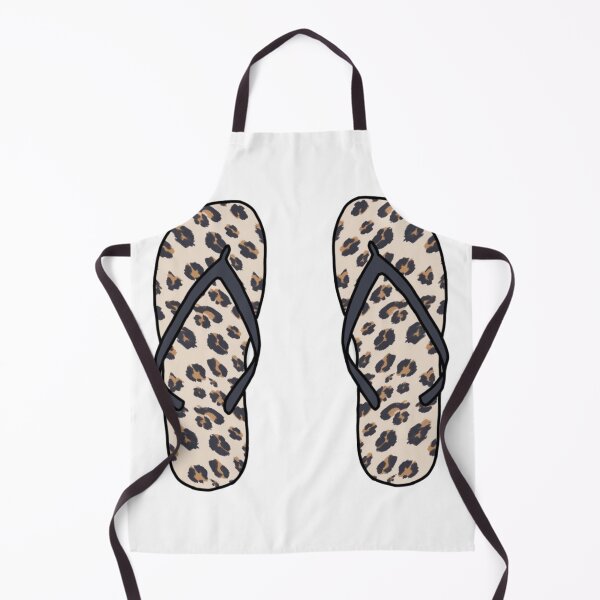 Item preview, Leopard Cheetah Print Flip Flop Sticker Pack designed and sold by kenzieestickers.
