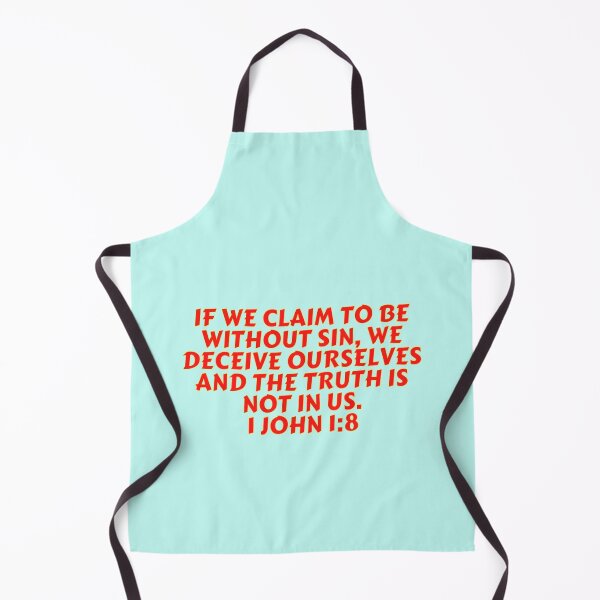 Item preview, Bible Verse 1 John 1:8 designed and sold by Prayingwarrior.