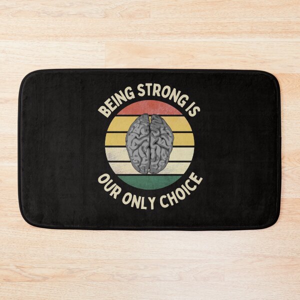 Item preview, Be Strong Fight Brain Cancer Tumor Hope Survivor Support Ribbon Cancer Sucks Sick Health Medicine Nurse Doctor Hope Fighter Inspirational Cute Funny Gift Idea designed and sold by EpsilonEridani.