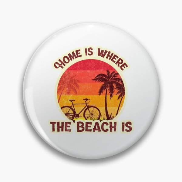 Item preview, Home is where the beach is Summertime Ocean Beach Design -Vintage Vibe designed and sold by kieljo.