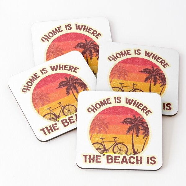 Item preview, Home is where the beach is Summertime Ocean Beach Design -Vintage Vibe designed and sold by kieljo.