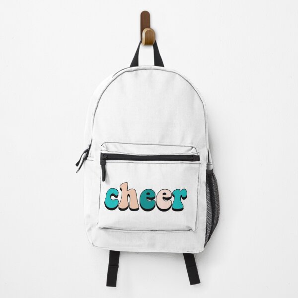 Item preview, Teal Blue Pastel Pink Cheer Quote designed and sold by kenzieestickers.