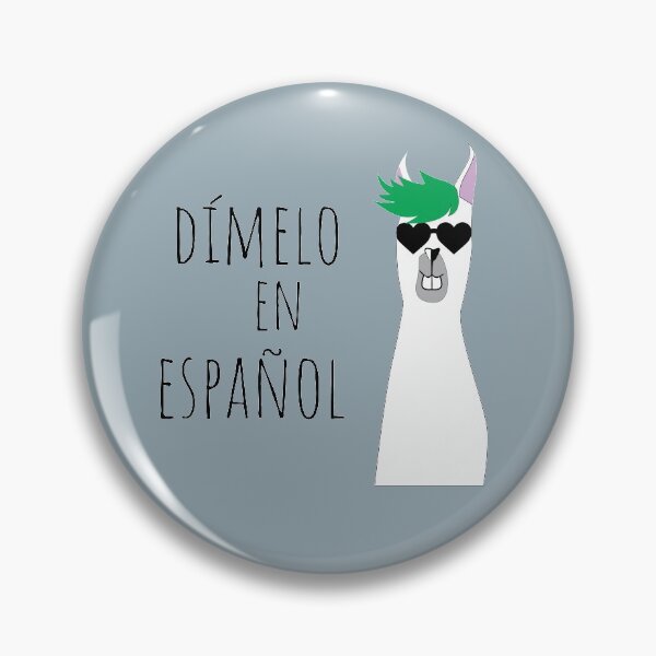 Item preview, Spanish Teacher Gift Dímelo en Español with Funny Llama designed and sold by TrndSttr.