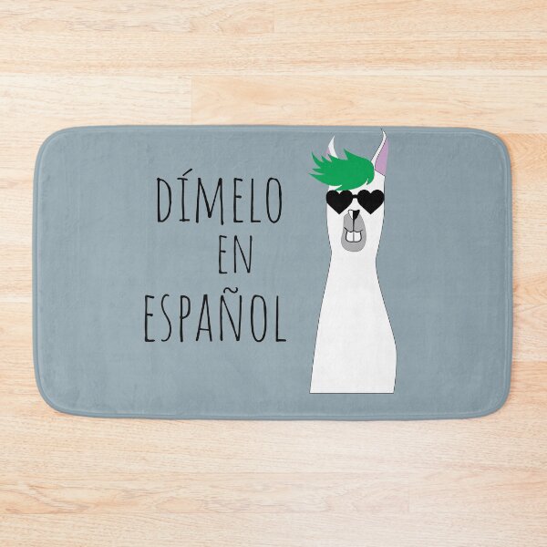 Item preview, Spanish Teacher Gift Dímelo en Español with Funny Llama designed and sold by TrndSttr.