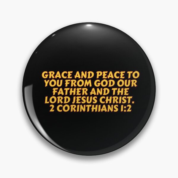 Item preview, Bible Verse 2 Corinthians 1:2 designed and sold by Prayingwarrior.