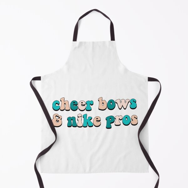 Item preview, Cheer Bows and Nike Pros Teal Blue Pastel Pink Cheer Quote designed and sold by kenzieestickers.