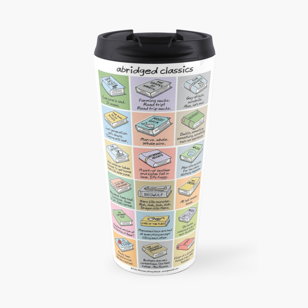 abridged classics (composite) Travel Coffee Mug