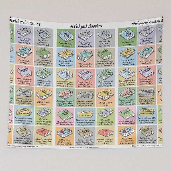 Item preview, abridged classics (composite) designed and sold by WrongHands.