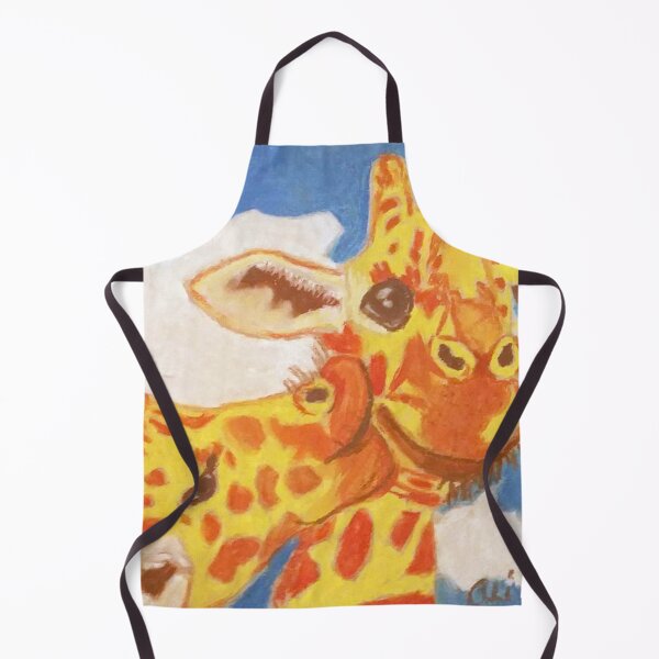 Item preview, Two Giraffes, One Giraffe is Kissing Another on its Cheek designed and sold by AliCatOriginals.
