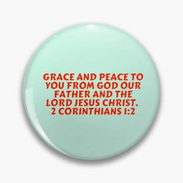 Item preview, Bible Verse 2 Corinthians 1:2 designed and sold by Prayingwarrior.