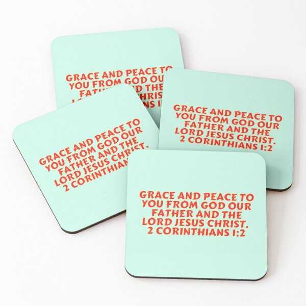 Item preview, Bible Verse 2 Corinthians 1:2 designed and sold by Prayingwarrior.