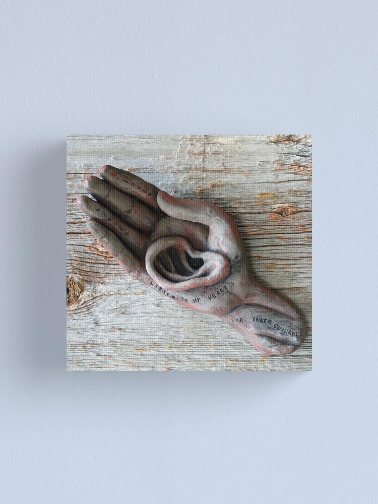 Alternate view of Listen Canvas Print