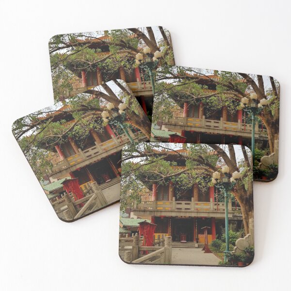 Item preview, Chinese Temple hidden by tree  designed and sold by Yellowsprint.